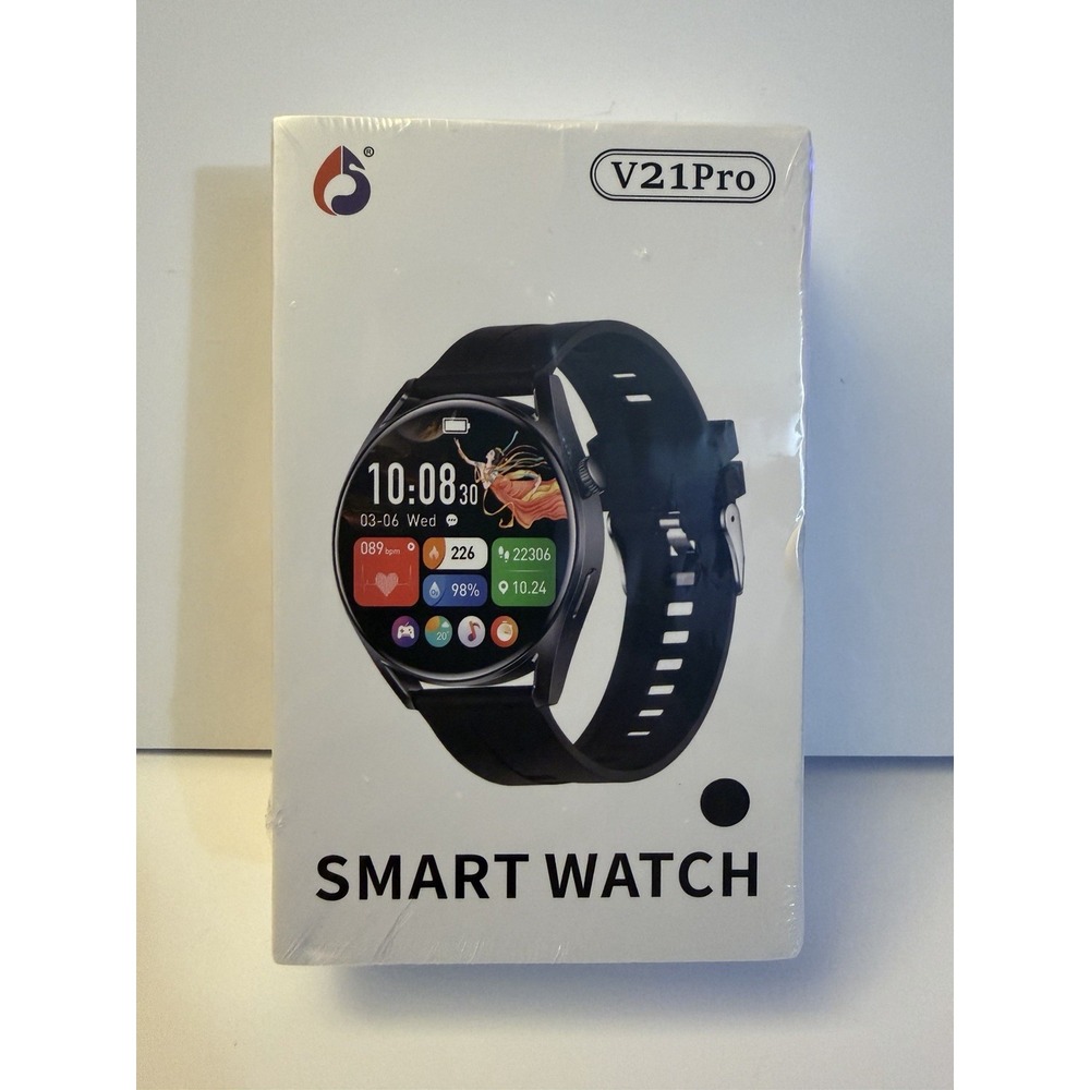 V21 SMARTWATCH NEW WEATHER HEARTBEAT STEPS FITNESS TRACKER MUSIC NEW